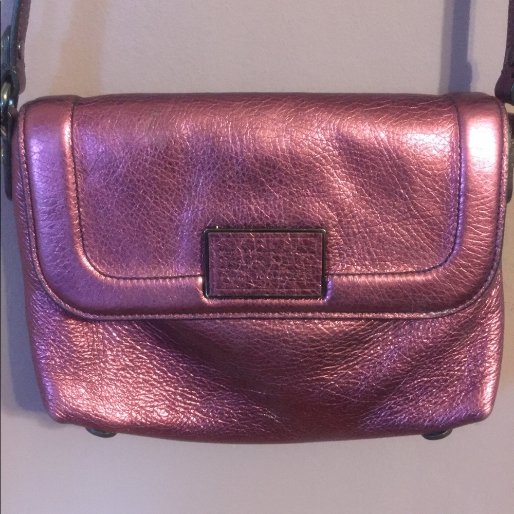 Marc by Marc Jacobs Purple Metallic Crossbody Bag